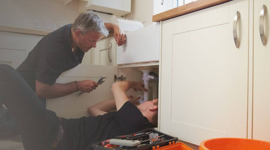 Professional burst pipe repair services in Packwaukee, WI